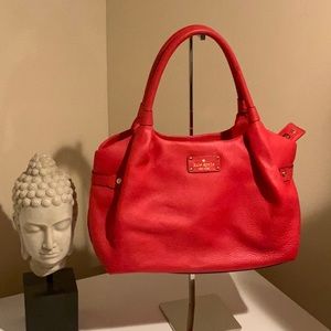 Red Kate Spade handbag!